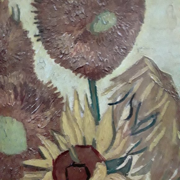 Still Life Print with Flowers in Earth Colors - Picture 4 of 9